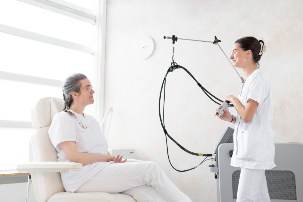 Huidtherapeuten Annebel en Anne van Huidzorg West in Delft