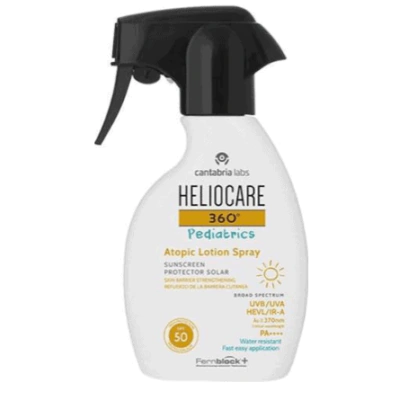 Heliocare 360° Pediatrics Atopic Lotion Spray SPF50